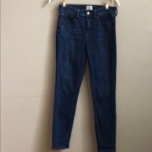 J Crew 9in high-rise toothpick jeans